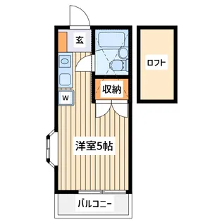 グリーンヒル日吉【2階】の間取り