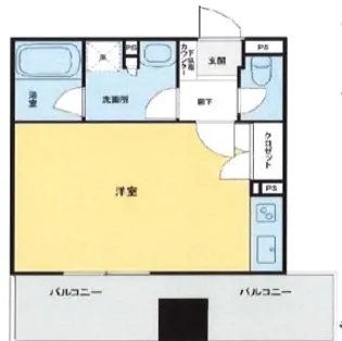 アリビオ九段【6階】の間取り