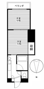 エルプレシア前橋【2階】の間取り