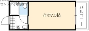 センチュリー中浜【5階】の間取り