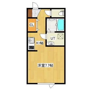 ルナリア文京【1階】の間取り