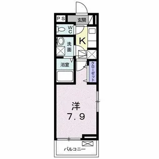 メロウ ヴィラ【1階】の間取り