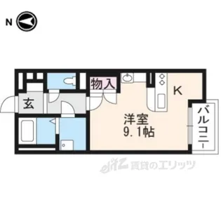 ミランダグランエスポワール【2階】の間取り