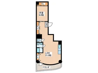 カーサ・ルミネ【4階】の間取り