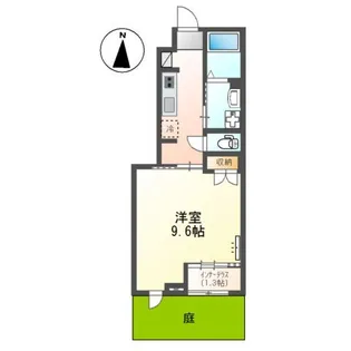 ヴェルジュ ナナ【1階】の間取り