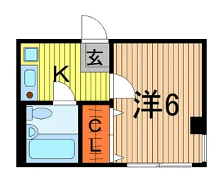 ブロッサム【3階】の間取り