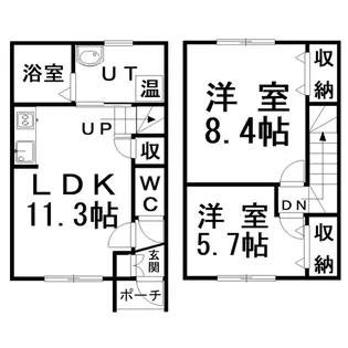 プライムステージ【1階】の間取り