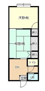 コーポ大町【3階】の間取り