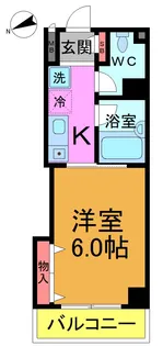 スマート津田沼ツインビルA【3階】の間取り