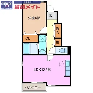 マレノワール A【1階】の間取り
