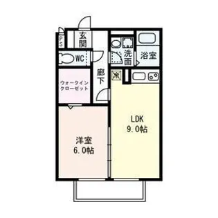 瀬田メディエートプラザ A棟 A【2階】の間取り