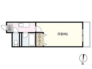 コンフォートNビル【6階】の間取り