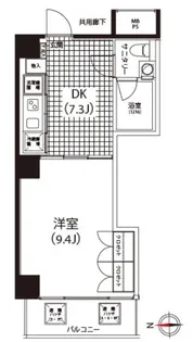 クイズ恵比寿【8階】の間取り