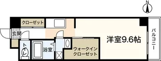 ソルヴェール舟入本町【3階】の間取り