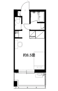 TRIAL HOUSE TAMESU【6階】の間取り
