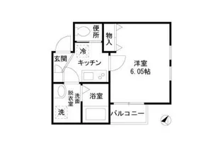 Fiore千駄木【2階】の間取り