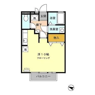 ラ・メーグ【2階】の間取り