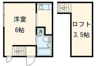 BREEZE早稲田【1階】の間取り