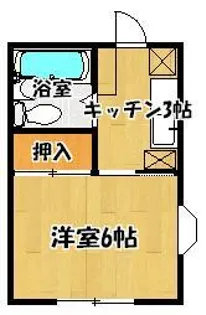 森下ハイツ【2階】の間取り