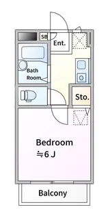 イーストハイツ【1階】の間取り