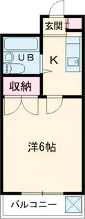 TKグレイスビル【2階】の間取り