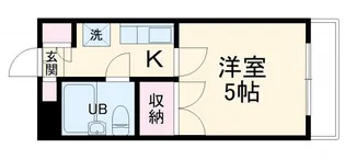 セザール第2鶴間【4階】の間取り