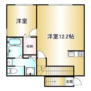 エクセルコート江古田【2階】の間取り