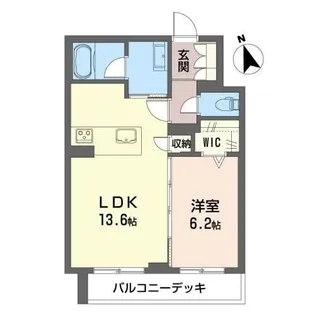 シャーメゾン本郷【1階】の間取り