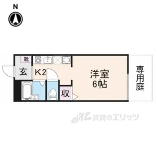 南国スターブル【1階】の間取り