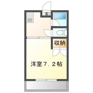 みのりハイツ【1階】の間取り