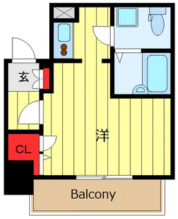 ソアブール千駄木駅前【7階】の間取り