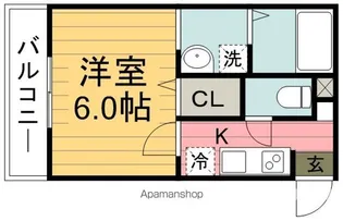 アーク・ヴィラ久保町【1階】の間取り