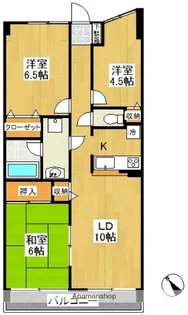 モアステージ戸塚【2階】の間取り
