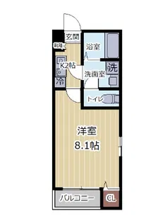 花雫とくつろぐカヌレ【2階】の間取り