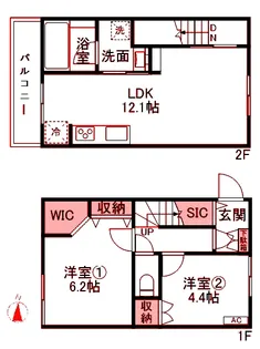 メゾン・コリーヌの間取り