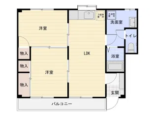 大江マンション【3階】の間取り