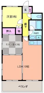 グレースヴィラ【2階】の間取り