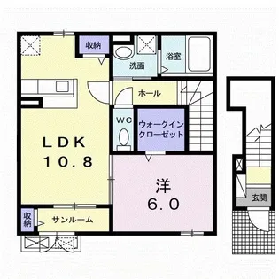 ネオルピナス【2階】の間取り