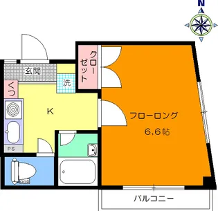 コンフォート十条【3階】の間取り