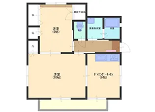 長野県長野市大字高田【アパート】の間取り