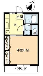 プラムコート【2階】の間取り