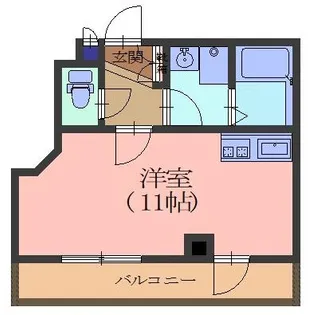 ツインズハウス【4階】の間取り