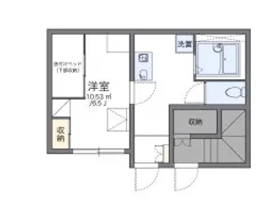 東京都日野市日野本町1【アパート】の間取り