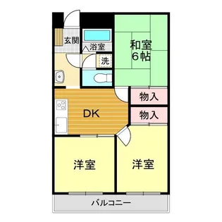 じゃがいも畑【2階】の間取り