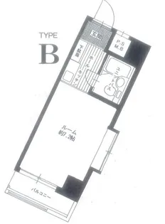 豊国久留米駅前スカイマンション【4階】の間取り