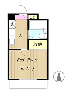 ジャスティス【5階】の間取り