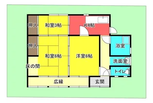広島県安芸郡坂町坂東4【一戸建】の間取り
