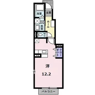 サンリット・ガーデンI【1階】の間取り