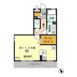 埼玉県深谷市東方【アパート】の間取り