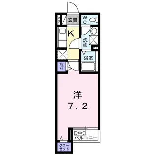 東京都八王子市明神町1【アパート】の間取り
